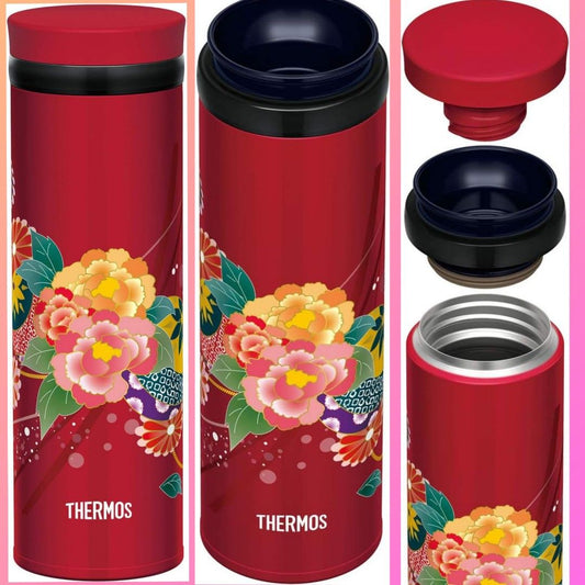 🇯🇵Made in Japan🇯🇵Direct delivery [Ready stock▪️Send immediately] THERMOS Thermos 🧂Pocket thermal coffee bottle daily necessities travel supplies water bottle
