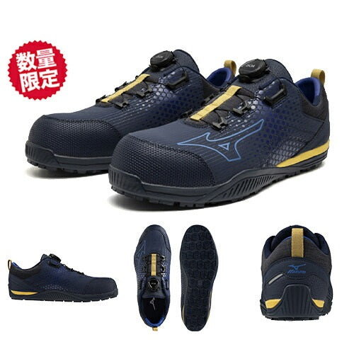 🎌日本🎌 直送 📢訂貨 MIZUNO BOA  限定色顯細防滑安全工作鞋